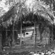 Shrine to spirit of dead mother – settlement of the leader Ulka Ukl, Nebilyer Valley, Hagen, PNG, 1965 - (© P.J. Stewart & A.J. Strathern Archive)