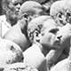 Mourners plastered with clay - Minembi group, Hagen, PNG, 1968 - (© P.J. Stewart & A.J. Strathern Archive)